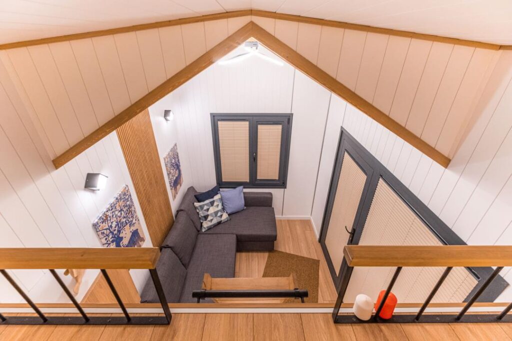 mezzanine tiny house sina luxe 25M2 - BAZE HOUSE