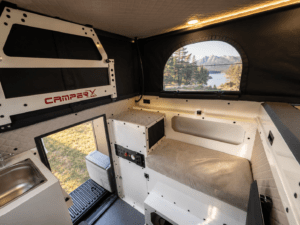 intérieur cellule pick up camper X