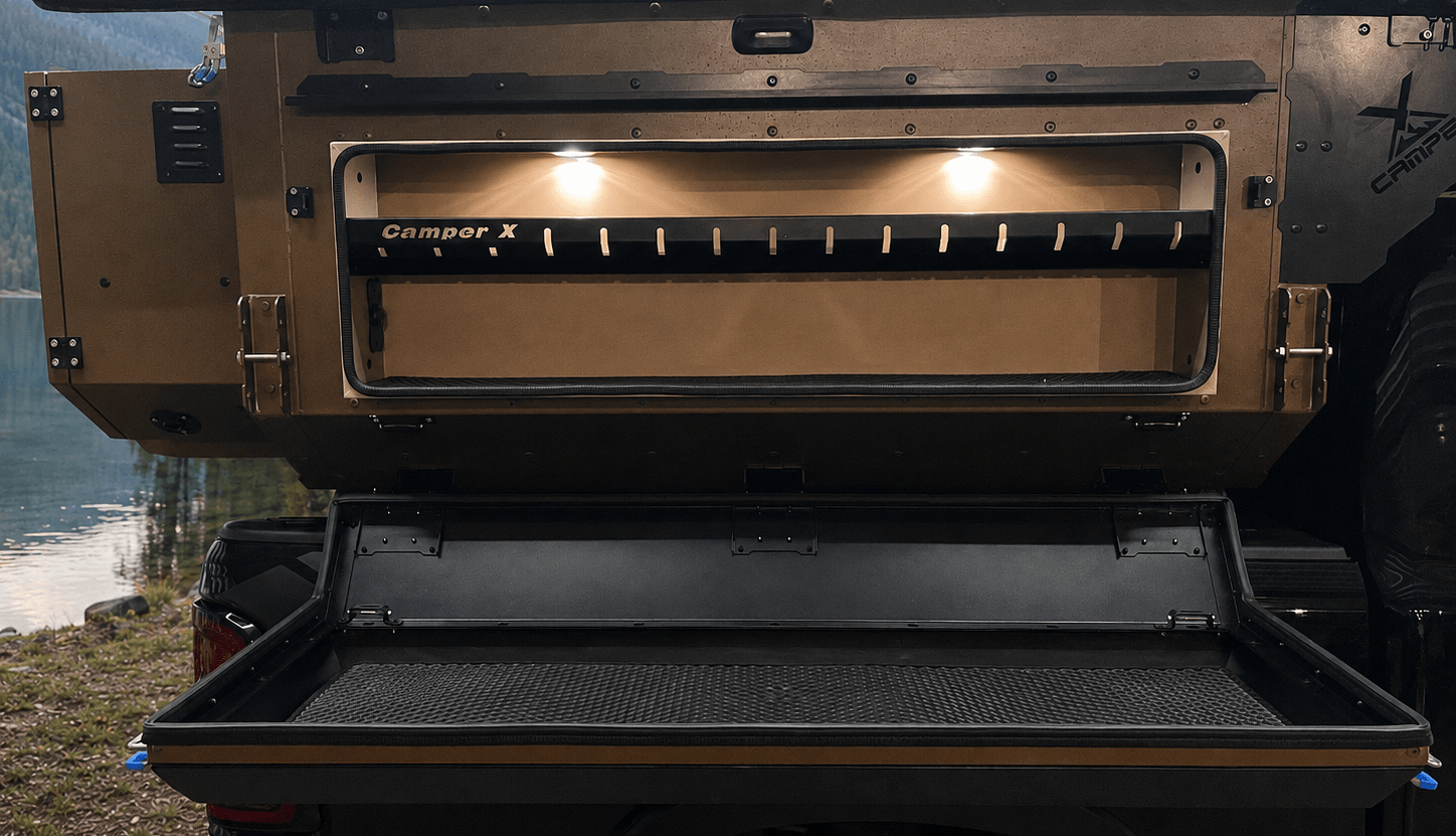 Cuisine extérieure de la cellule pick-up CAMPER-X PHOENIX